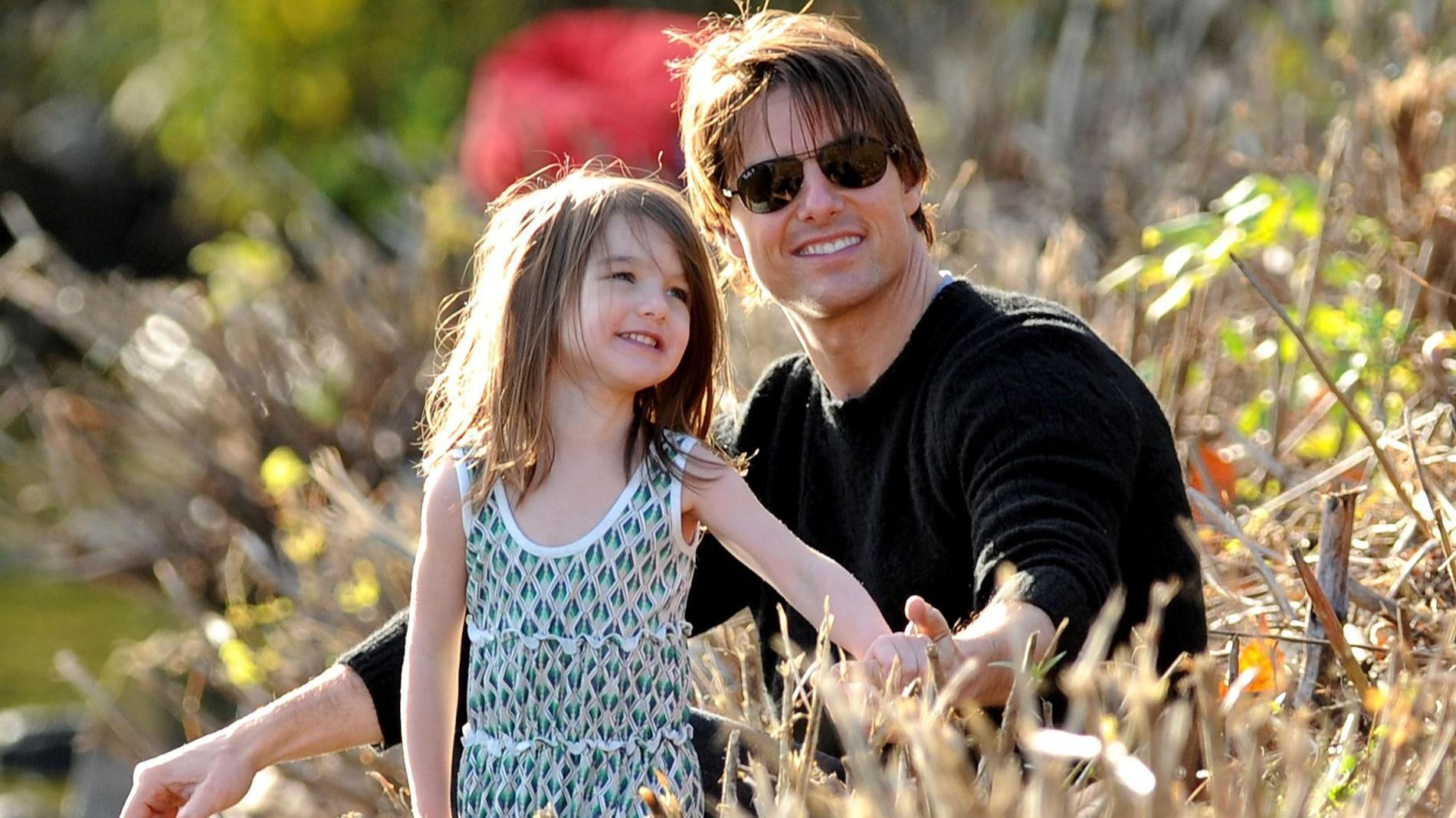 Том Круз с дочерью Сури. Фото: Getty Images